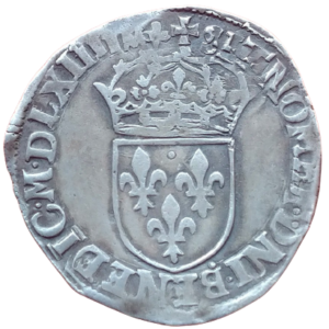 Charles IX, teston 6ème type 1564 Lyon