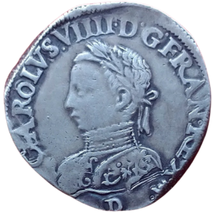 Charles IX, teston 6ème type 1564 Lyon