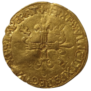 François 1er, écu d&rsquo;or au soleil, 5ème type Bayonne