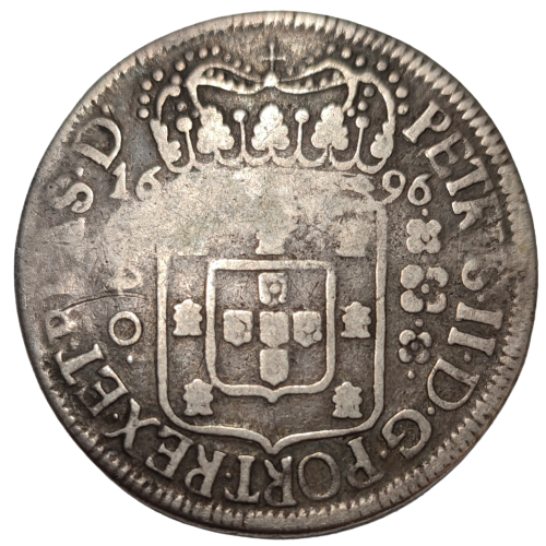 Pedro II, 640 réis 1696 Bahia