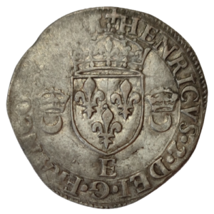 Henri II, douzain aux croissants 1550 Tours