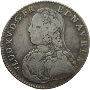 Louis XV, demi-écu aux branches d’olivier 1731 Rouen