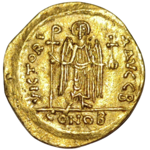 Maurice Tibère, solidus