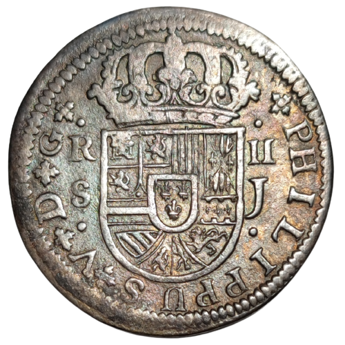 Philippe V, 2 réales 1721 Séville