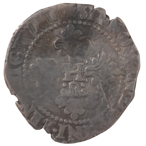 Henri III, franc au col plat 1586 Angers