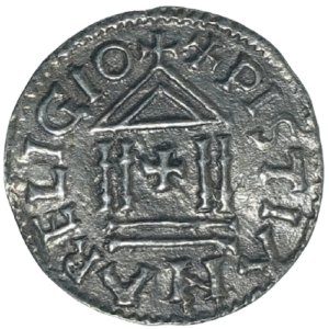 Louis 1er, denier à la légende chrétienne