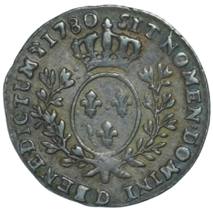 Louis XVI, dixième d&rsquo;écu 1780 Lyon