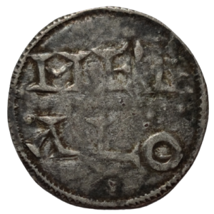 Charles III, denier Melle