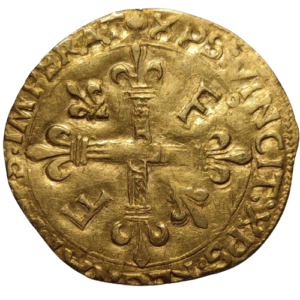 François 1er, écu d&rsquo;or au soleil, 5ème type Toulouse