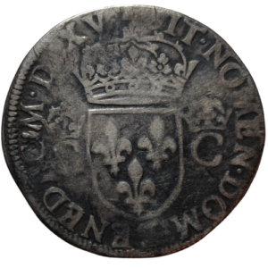 Charles IX, teston, 2ème type 1565 Toulouse