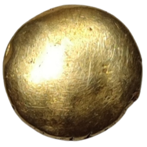 Morins (région littorale de la manche / mer du nord), quart de statère uniface à l&rsquo;arbre