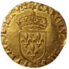 Charles IX, écu d'or au soleil 1567 Toulouse