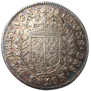 Jeton des états de Bretagne, états de Vitré 1655