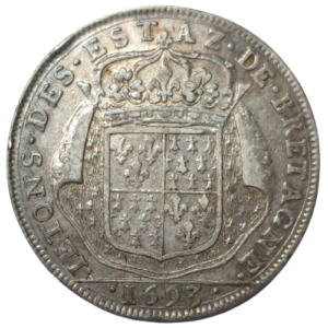 Jeton des états de Bretagne, états de Vannes 1693