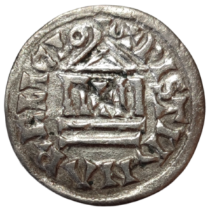 Louis 1er, denier à la légende chrétienne