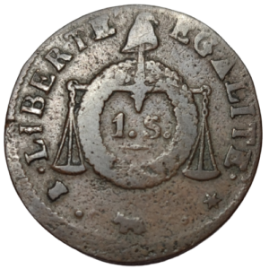 Convention, sol aux balances non daté ND (1794)	Pau