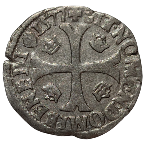 Henri III, douzain aux deux H, 1er type 1577 Rouen