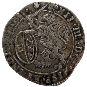 Pays-Bas espagnols, Philippe IV, escalin au lion 1652 Anvers