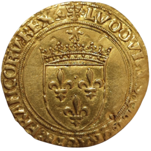 Louis XII, écu d’or au soleil Lyon