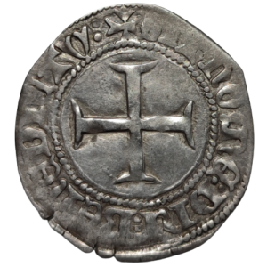 Duché de Bretagne, Jean V, blanc à l&rsquo;hexalobe