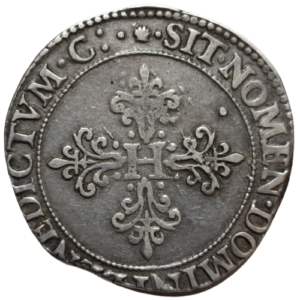 Henri III, franc au col fraisé 1582 Toulouse