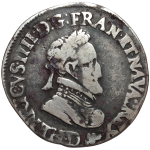 Henri IV, demi-franc, type de Lyon 1603 Lyon