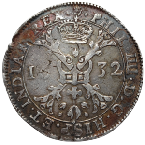 Pays-Bas espagnols, Philippe IV, patagon 1632 Anvers