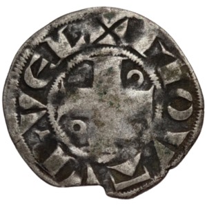 Philippe II, denier parisis Montreuil-sur-Mer