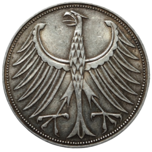 République fédérale d&rsquo;Allemagne, 5 deutsche mark 1970 Munich