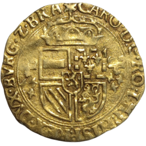 Pays-Bas espagnols, Charles quint, couronne d’or 1550 Anvers