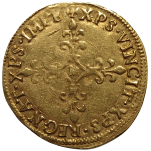 Charles IX, écu d&rsquo;or au soleil 1568 Toulouse