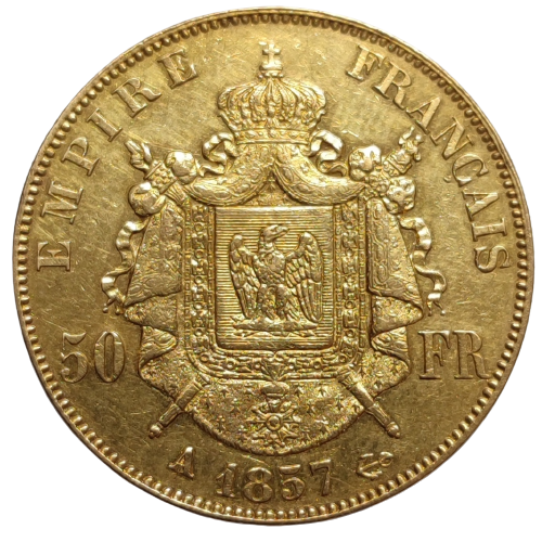 Napoléon III, 50 francs 1857 Paris