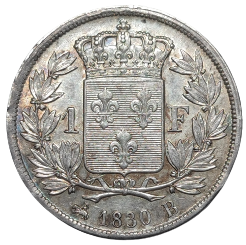 Charles X, 1 franc 1830 Rouen