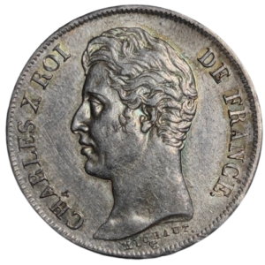 Charles X, 1 franc 1830 Rouen