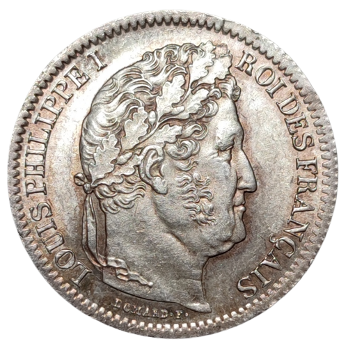Louis-Philippe 1er, 2 francs 1837 Rouen
