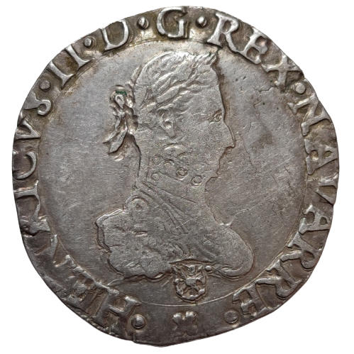 Royaume de Navarre / Béarn, Henri III de Navarre, II de Béarn, franc 1582 Saint-Palais