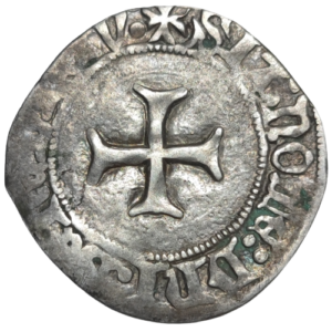 Duché de Bretagne, Jean V, blanc à la targe Redon