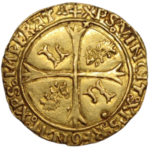 Louis XII, écu d&rsquo;or au porc-épic Lyon