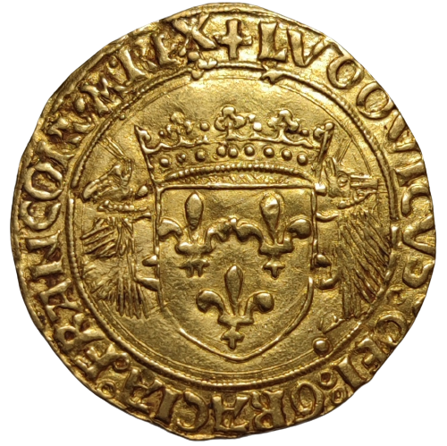 Louis XII, écu d'or au porc-épic Lyon
