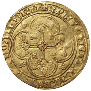 Philippe VI, écu d&rsquo;or à la chaise, 5ème émission