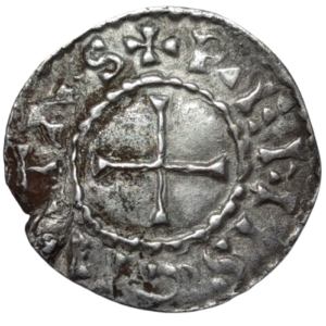 Charles II, denier Reims