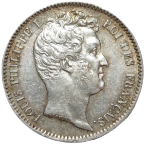 Louis-Philippe 1er, 1 franc tête nue 1831 Toulouse