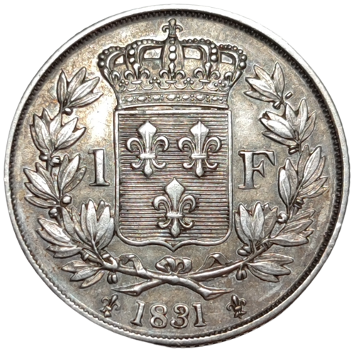 Henri V prétendant, 1 franc 1831