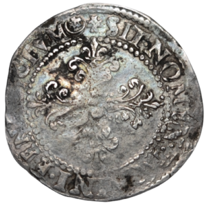 Henri III, franc au col plat 1581 Angers
