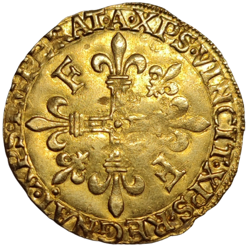 François 1er, écu d'or au soleil, 12ème type Paris