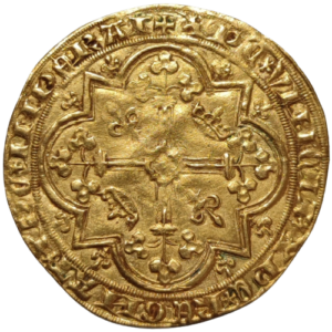 Charles V, franc à pied