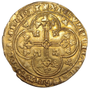 Philippe VI, écu d&rsquo;or à la chaise, 6ème émission