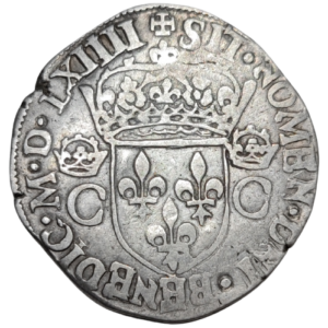 Charles IX, teston, 2ème type 1564 Tours
