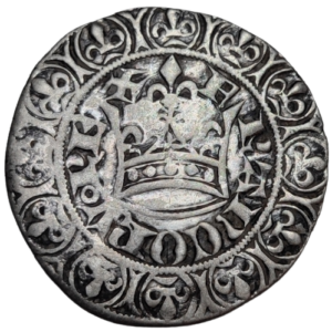 Jean II, gros blanc à la couronne