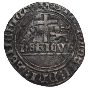 Henry VI de Lancastre, blanc aux écus Le Mans